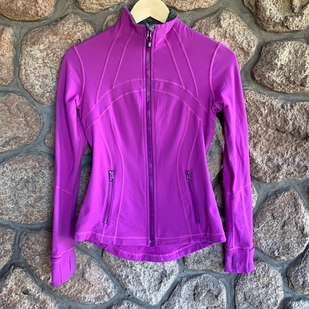 Lululemon purple jacket size 4